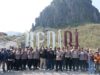 Riding Bersama Media ke Gunung Kelud, Polres Kediri Perkuat Pesan Kesiapsiagaan Bencana